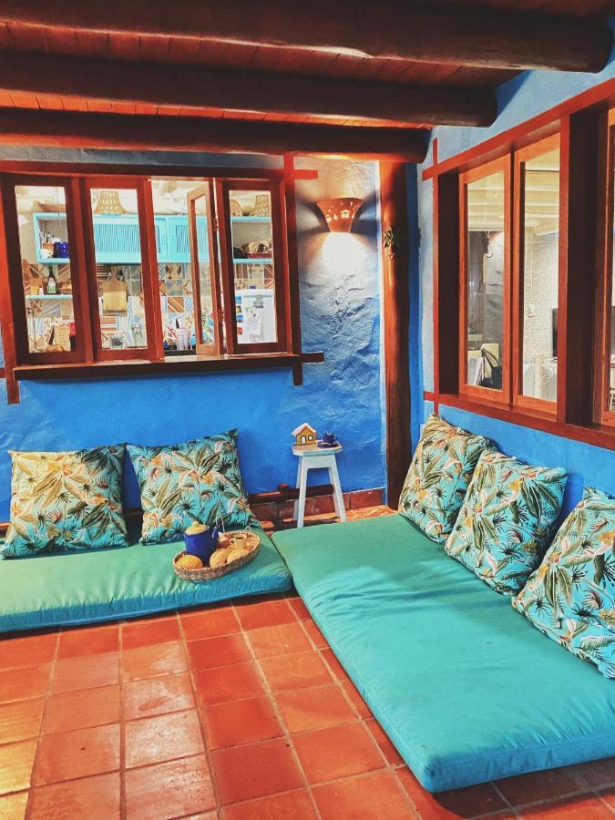 הוילה Casinha Azul Caraiva - Casa Completa Na Beira Do Rio מראה חיצוני תמונה