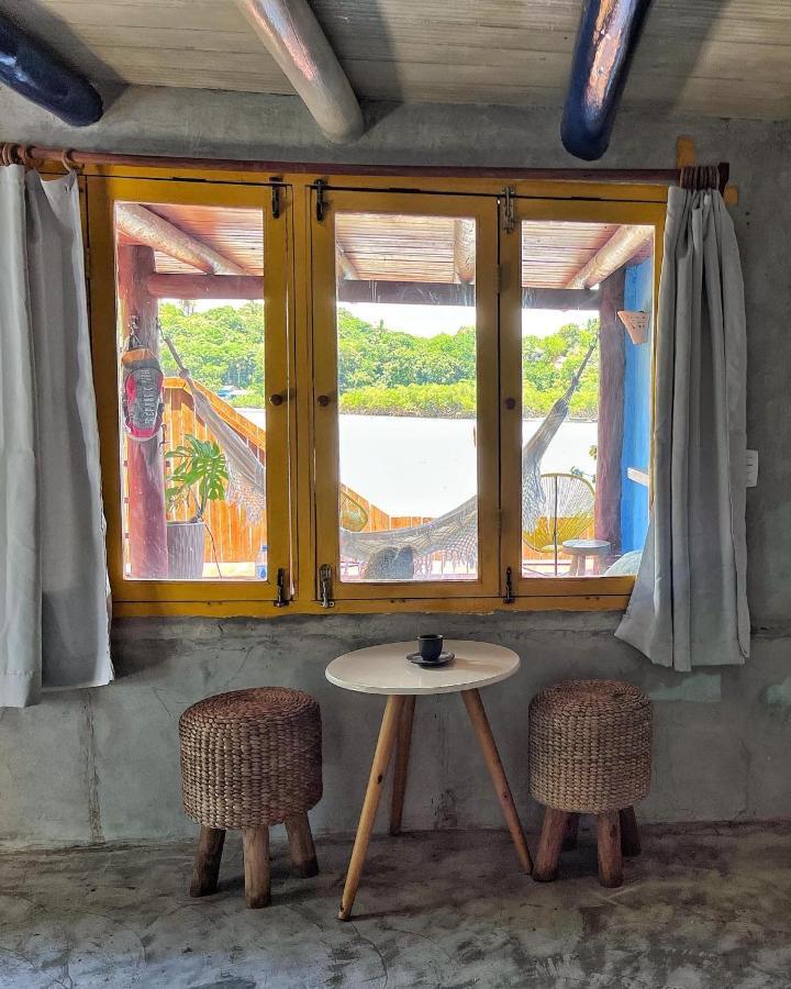 הוילה Casinha Azul Caraiva - Casa Completa Na Beira Do Rio מראה חיצוני תמונה