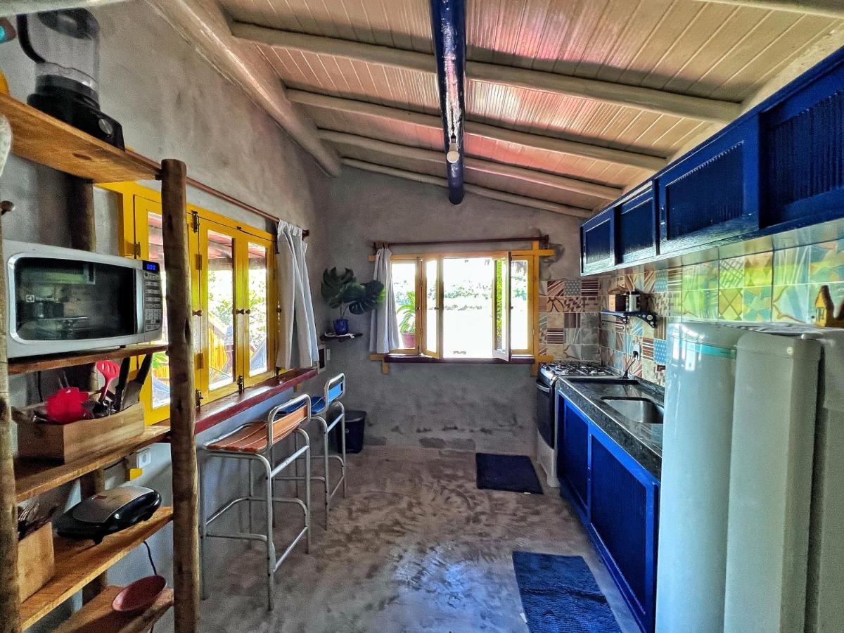 הוילה Casinha Azul Caraiva - Casa Completa Na Beira Do Rio מראה חיצוני תמונה