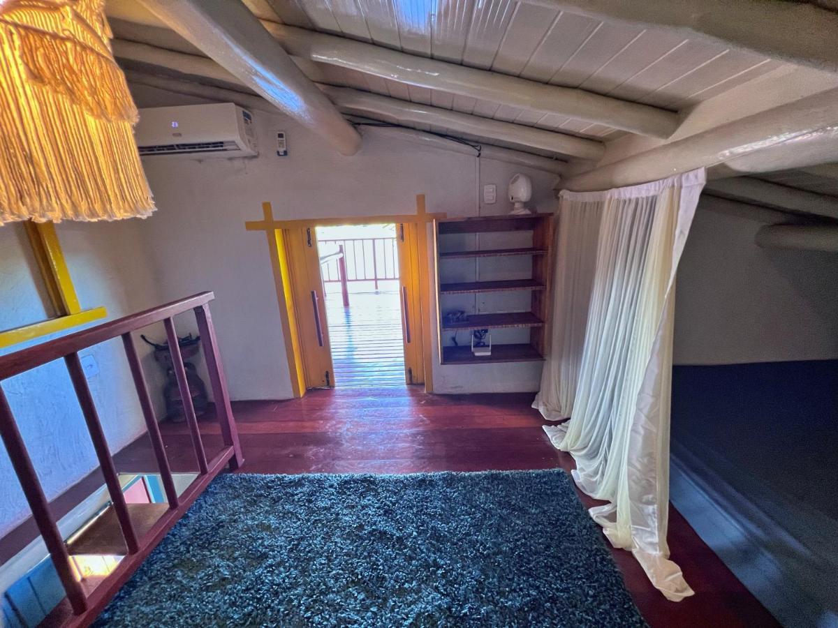 הוילה Casinha Azul Caraiva - Casa Completa Na Beira Do Rio מראה חיצוני תמונה