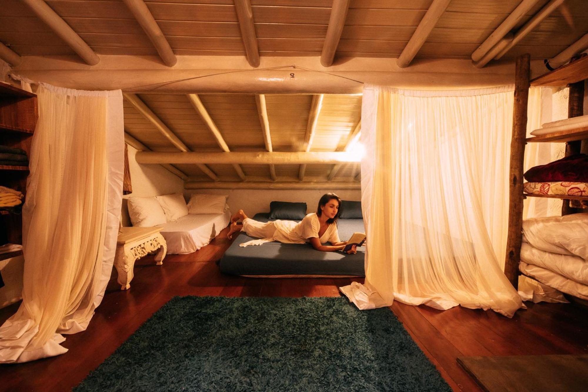 הוילה Casinha Azul Caraiva - Casa Completa Na Beira Do Rio מראה חיצוני תמונה